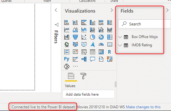 Bước 2: Tạo bộ dữ liệu DirectQuery cho Power BI
