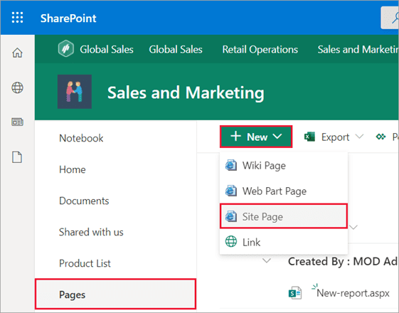 Bước 1 Thêm báo cáo Power BI Embedded vào trang SharePoint Online 