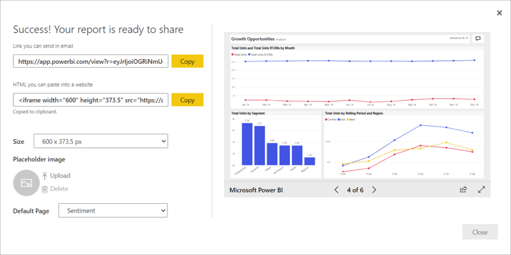 Tính Năng của Power BI - Xuất Bản Lên Web Từ Power BI 