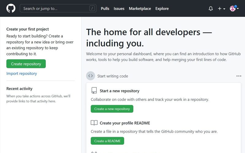 Đăng nhập và sử dụng Github