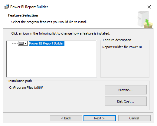 Download và cách cài đặt Power BI Report Builder