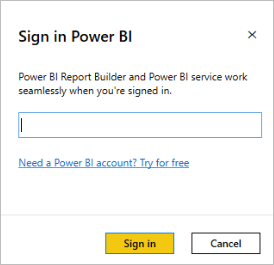 Subreport trong Power BI Report Builder