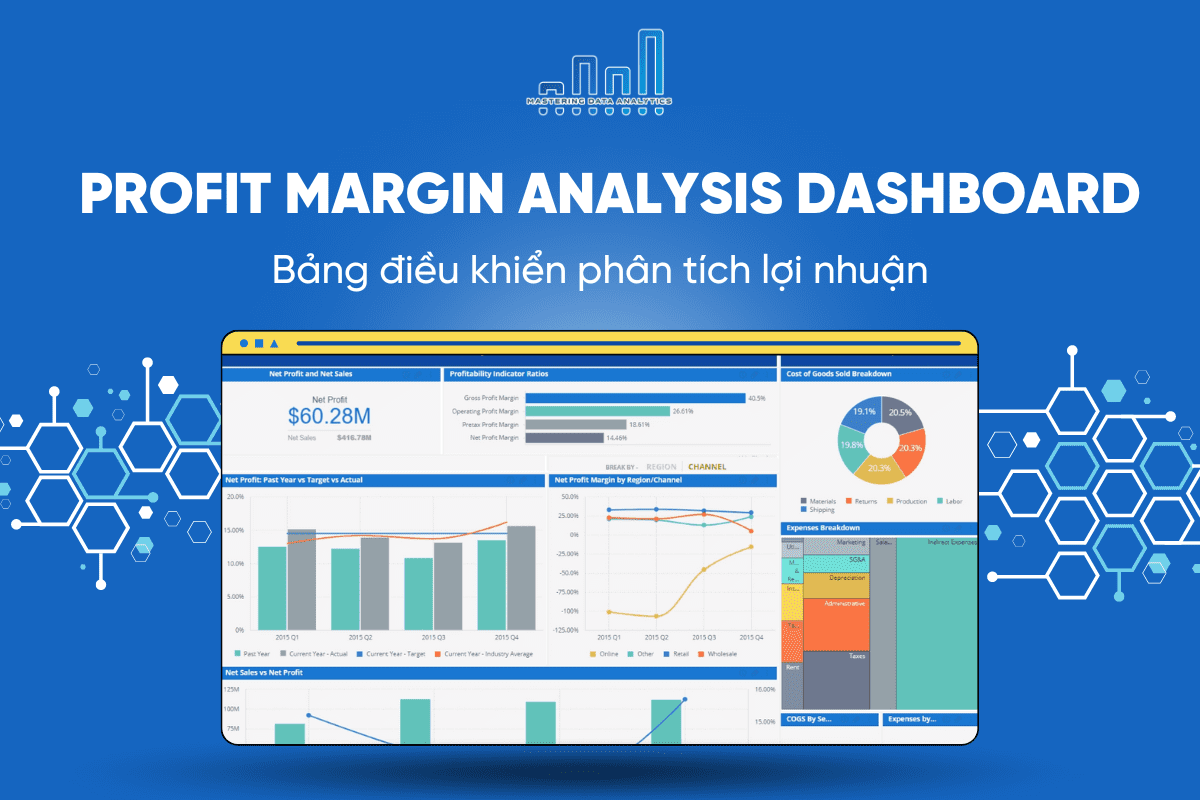 Profit Margin Analysis Dashboard Bảng Điều Khiển Phân Tích Lợi Nhuận