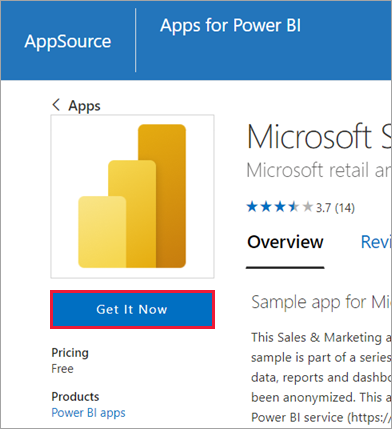 Bước 4: Tạo app trên Power BI Service