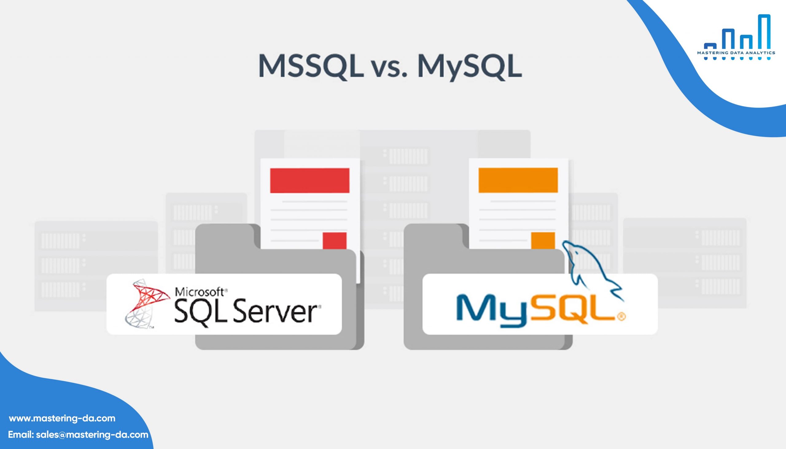 So sánh MySQL và SQL Server