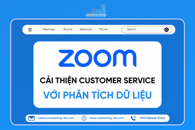 Zoom: Tận dụng phân tích dữ liệu để cải thiện dịch vụ chăm sóc khách hàng