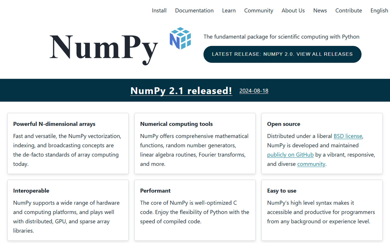 Numpy