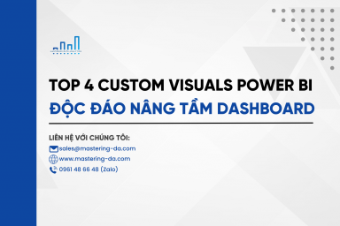 Top 4 Custom Visuals Power BI Độc Đáo Nâng Tầm Dashboard