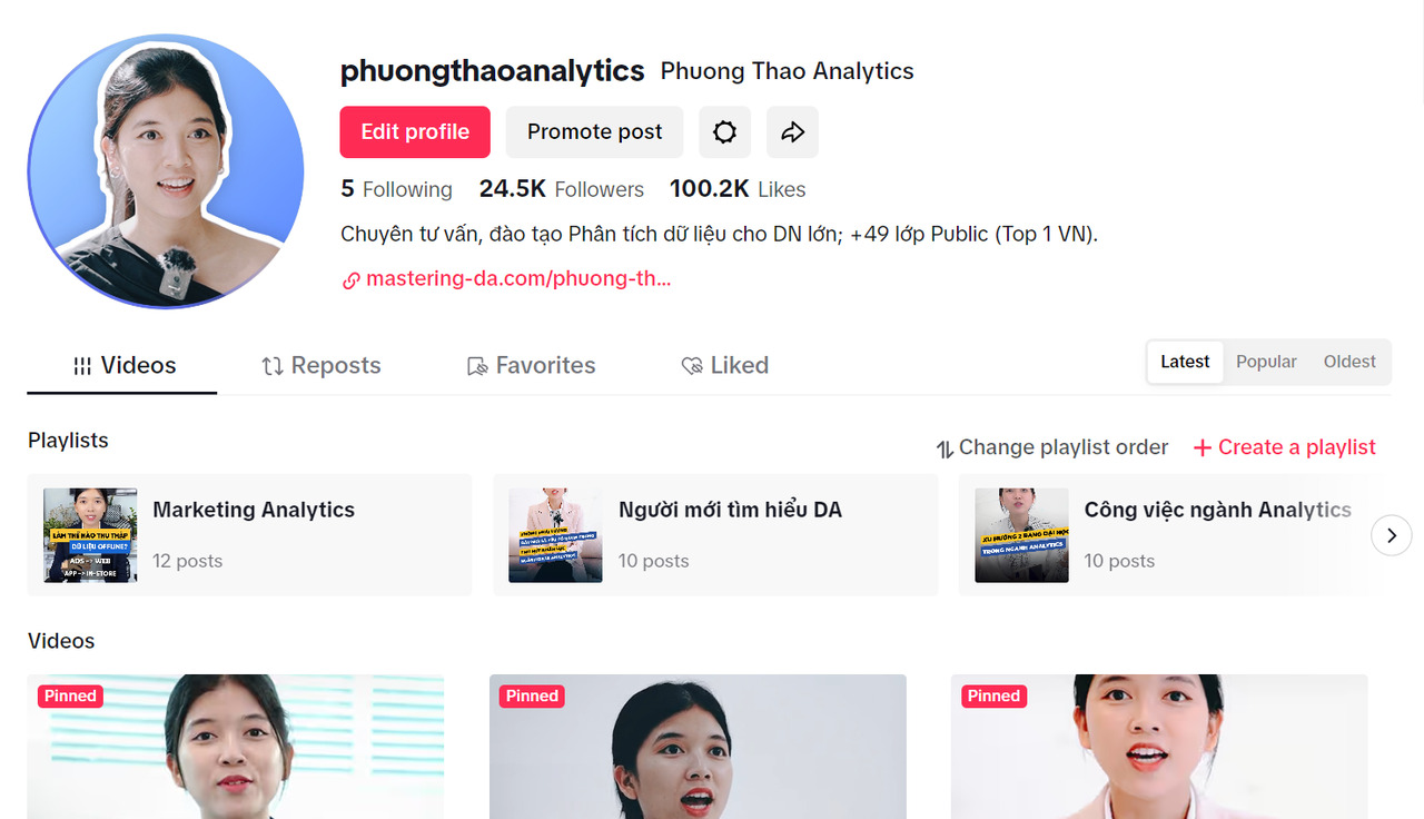 Phương Thảo Analytics