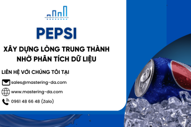 Pepsi: Xây dựng lòng trung thành của khách hàng với phân tích dữ liệu