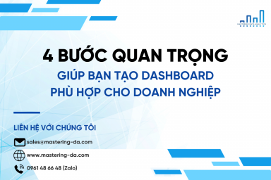 4 Bước Quan Trọng Để Tạo Dashboard Phù Hợp Cho Doanh Nghiệp