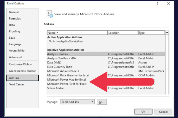 Excel Add-on: Power Query