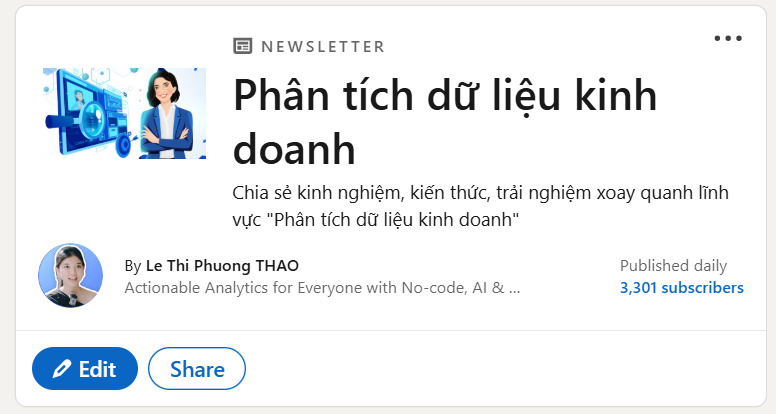 Phân tích dữ liệu kinh doanh