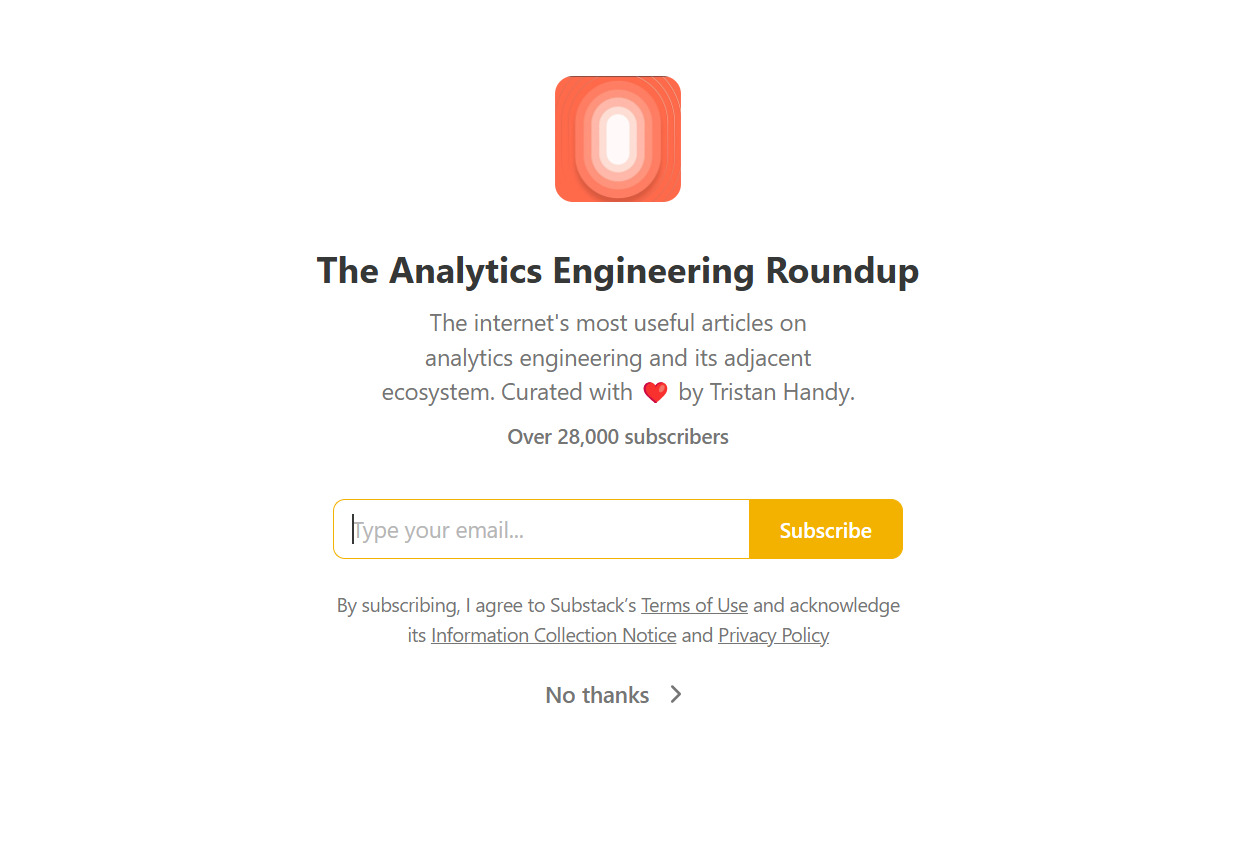 The Data Science Roundup 